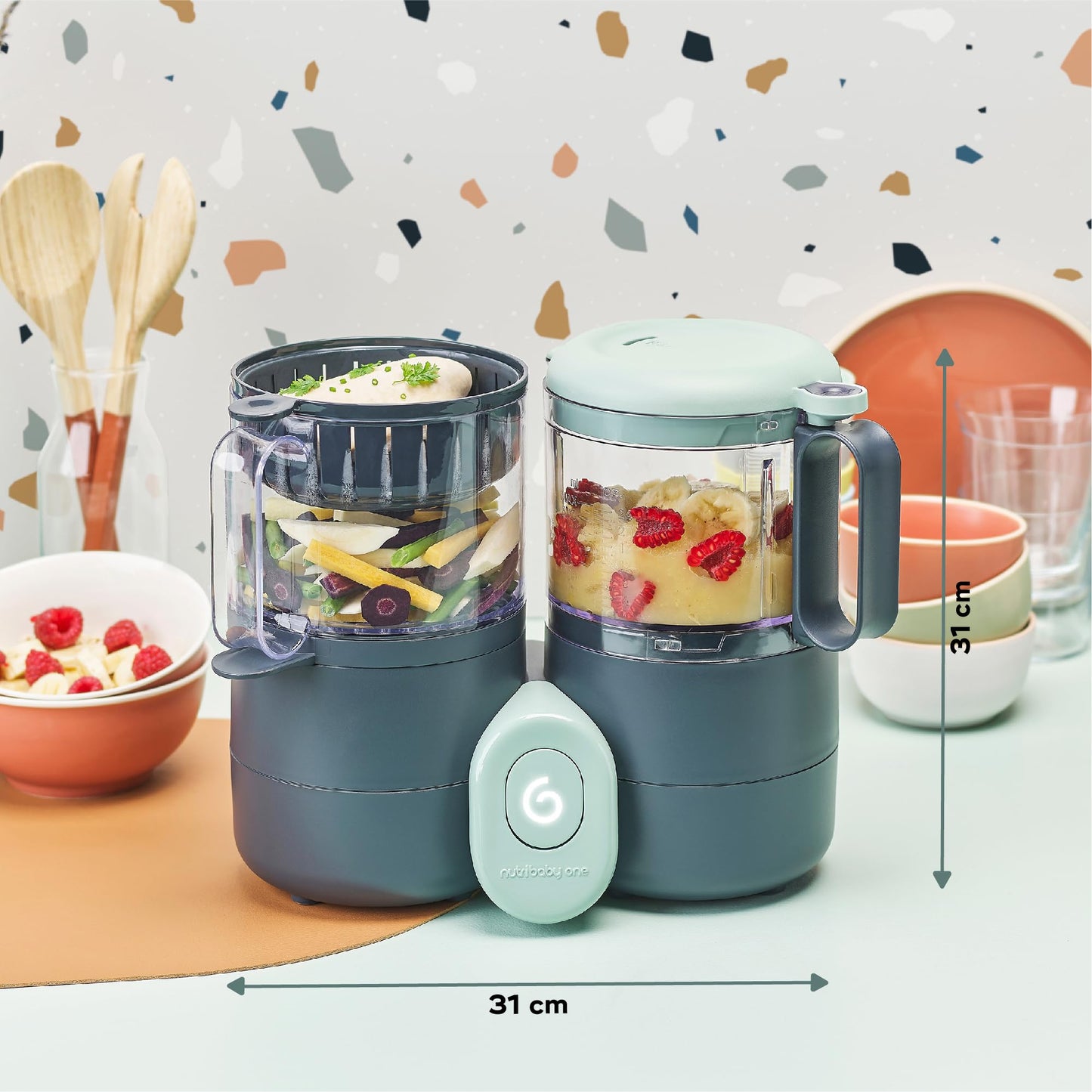 Babymoov Nutribaby One 4-in-1 blender-auruti – 2 L