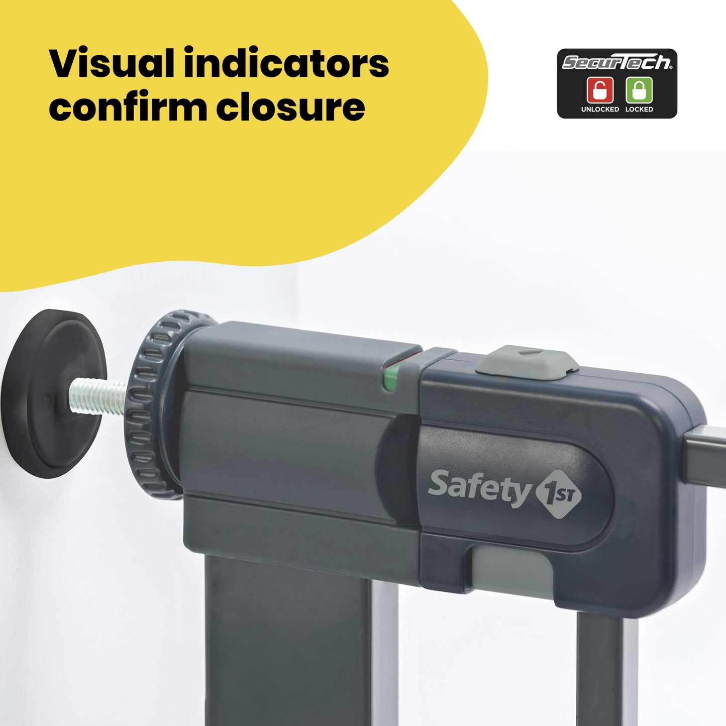 Safety 1st metallist turvavärav Easy Close, 73–80 cm, hall