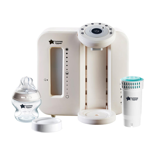 Tommee Tippee Perfect Prep piimasegu valmistamise masin, valge
