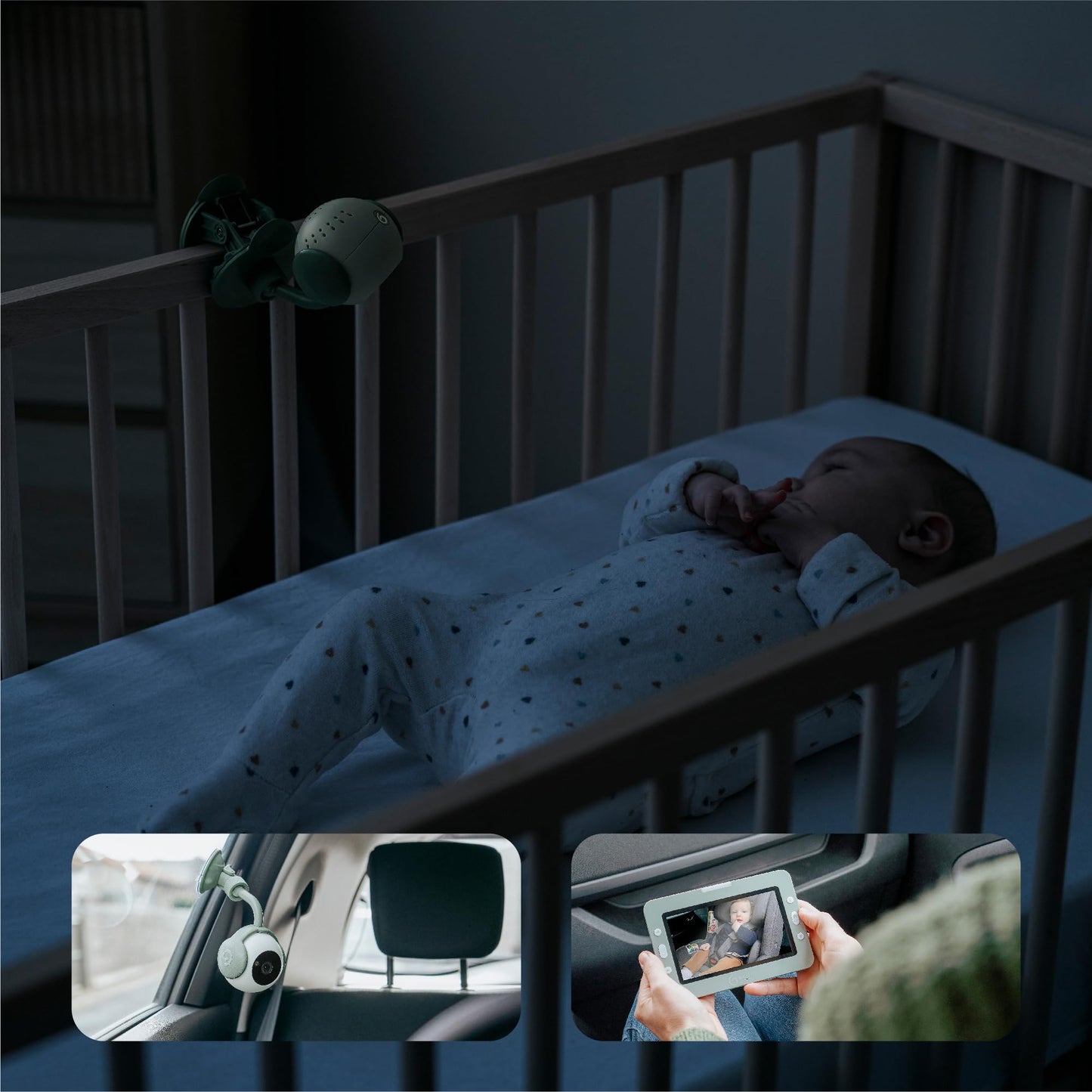 Babymoov HD wireless video baby monitor YOO Go+