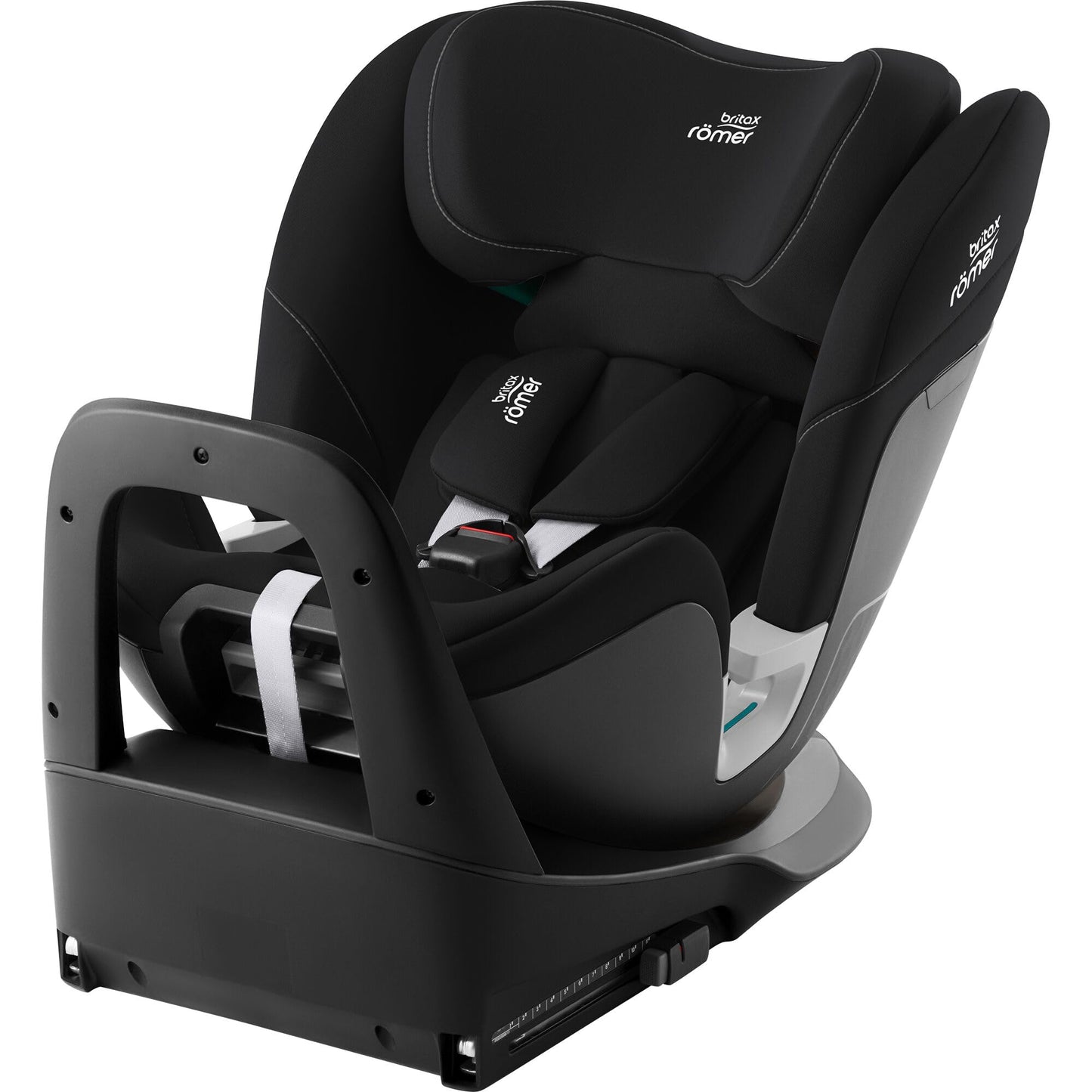 Britax Römer Rider turvatool, ISOFIX ja tugijalaga, 40–125 cm, Space Black