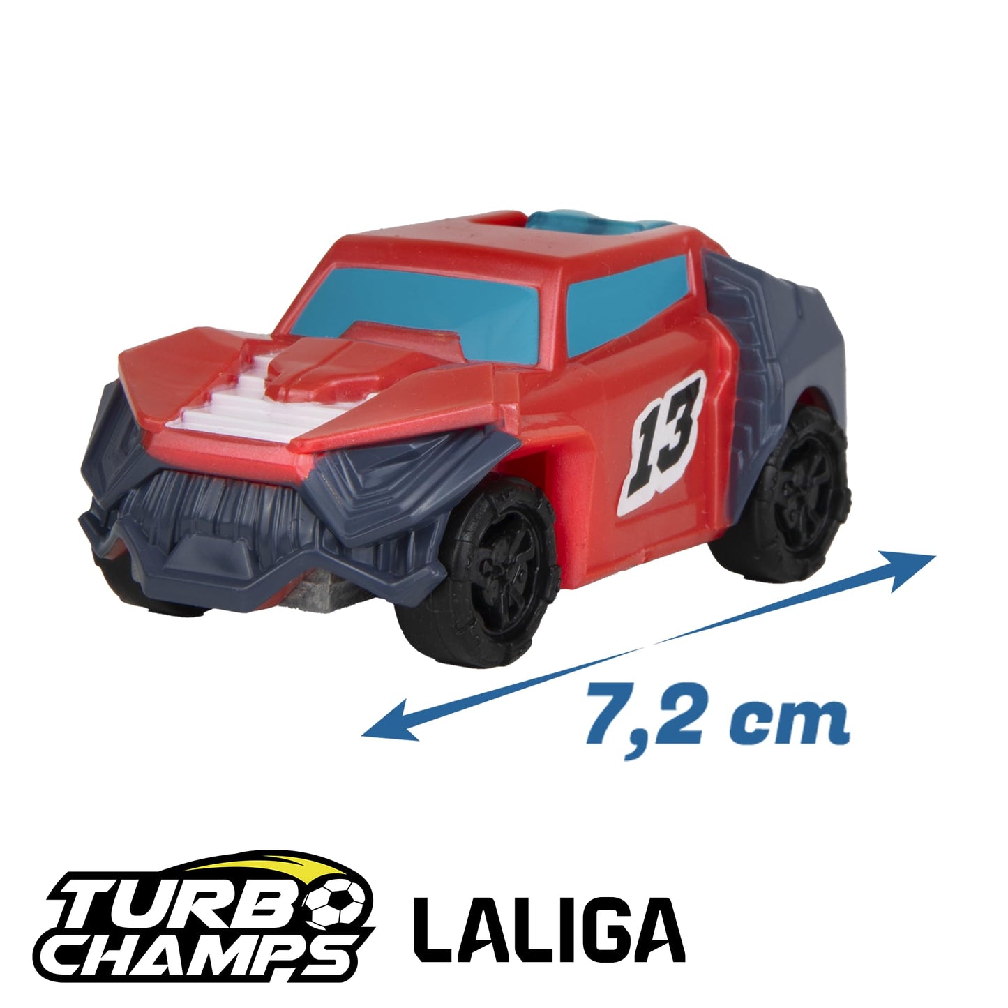 Turbo Champs LaLiga „Punane vs Sinine” võidusõidu- ja jalgpallikomplekt lastele