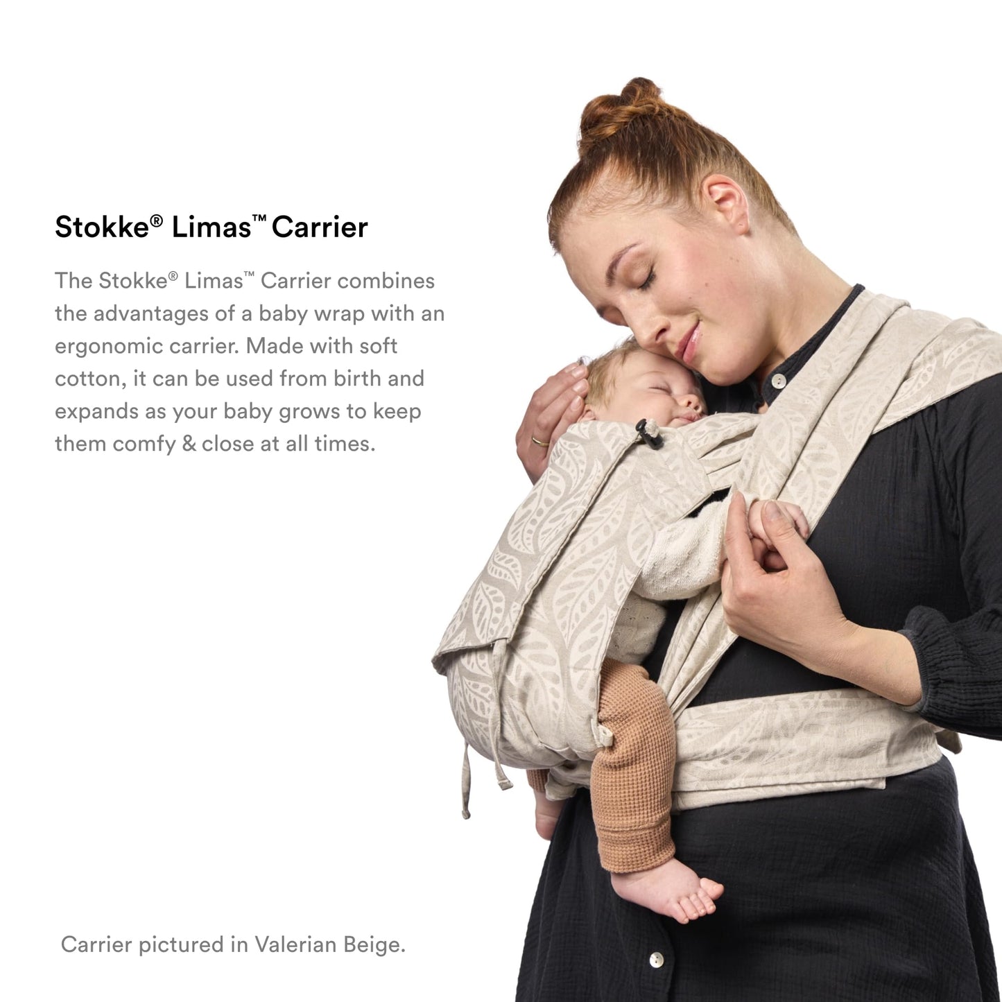 Stokke Limas beebikandekott, 0–3 a, hall