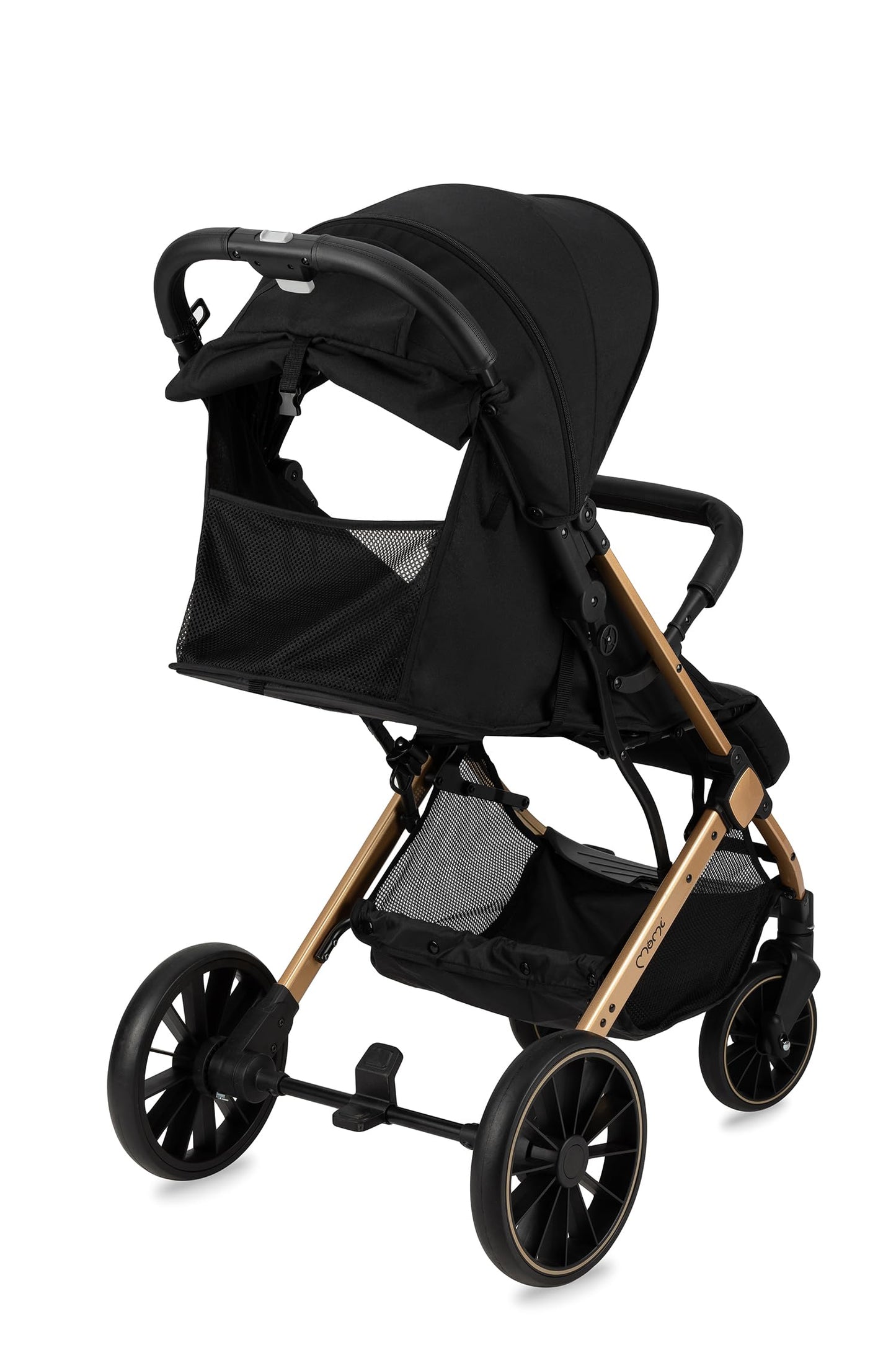 MoMi Estelle Plus Light kergkäru, must, kuni 22 kg