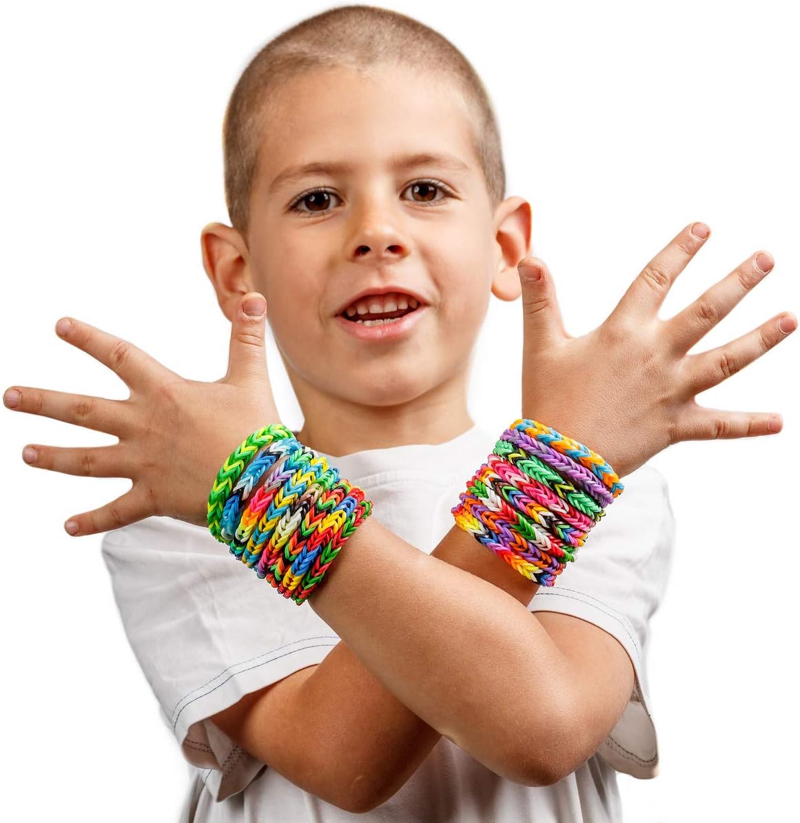 Blinky Loom® XXL creative rubber bands set, 5200 bands and 24 colors