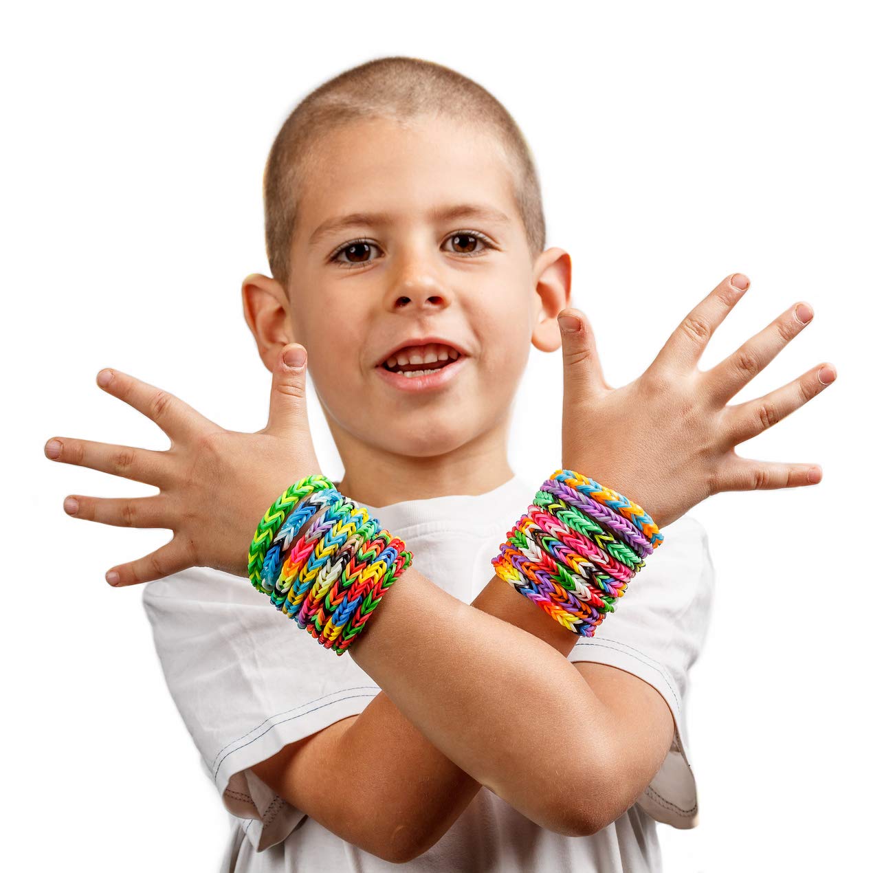 Blinky Loom® XXL creative rubber bands set, 5200 bands and 24 colors