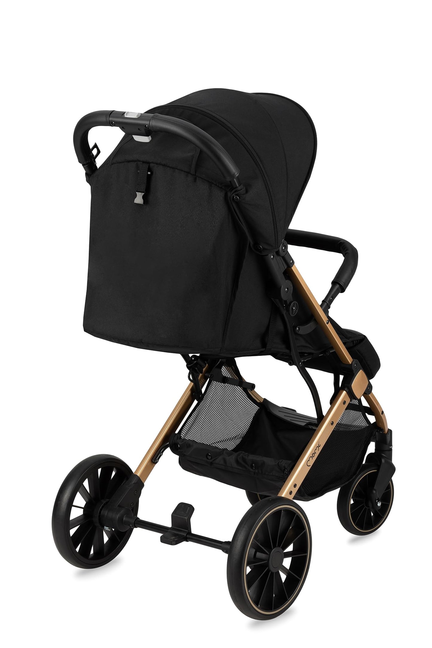 MoMi Estelle Plus Light kergkäru, must, kuni 22 kg