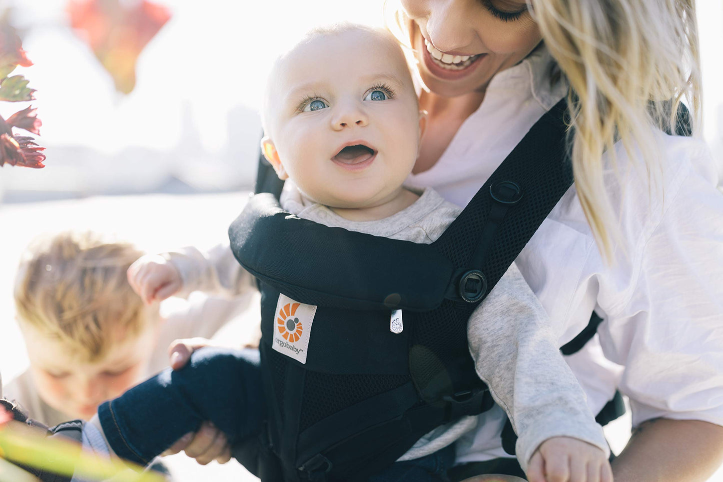 Ergobaby Omni 360 Cool Air Mesh ergonoomiline kandekott, 0–3 a, 4 kandesuunda, Onyx Black