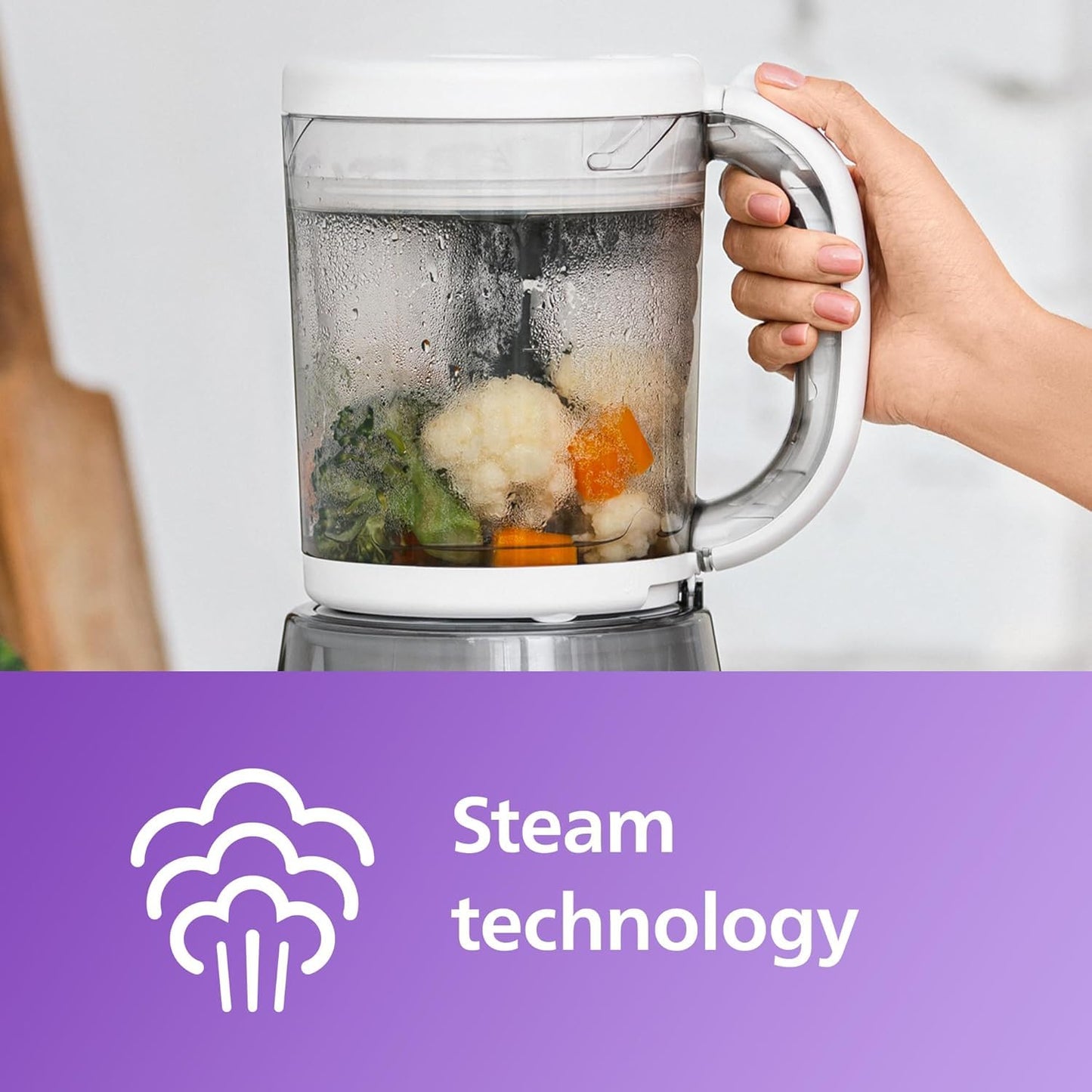 Philips Avent 4-in-1 Aurutaja ja Blender SCF883/01
