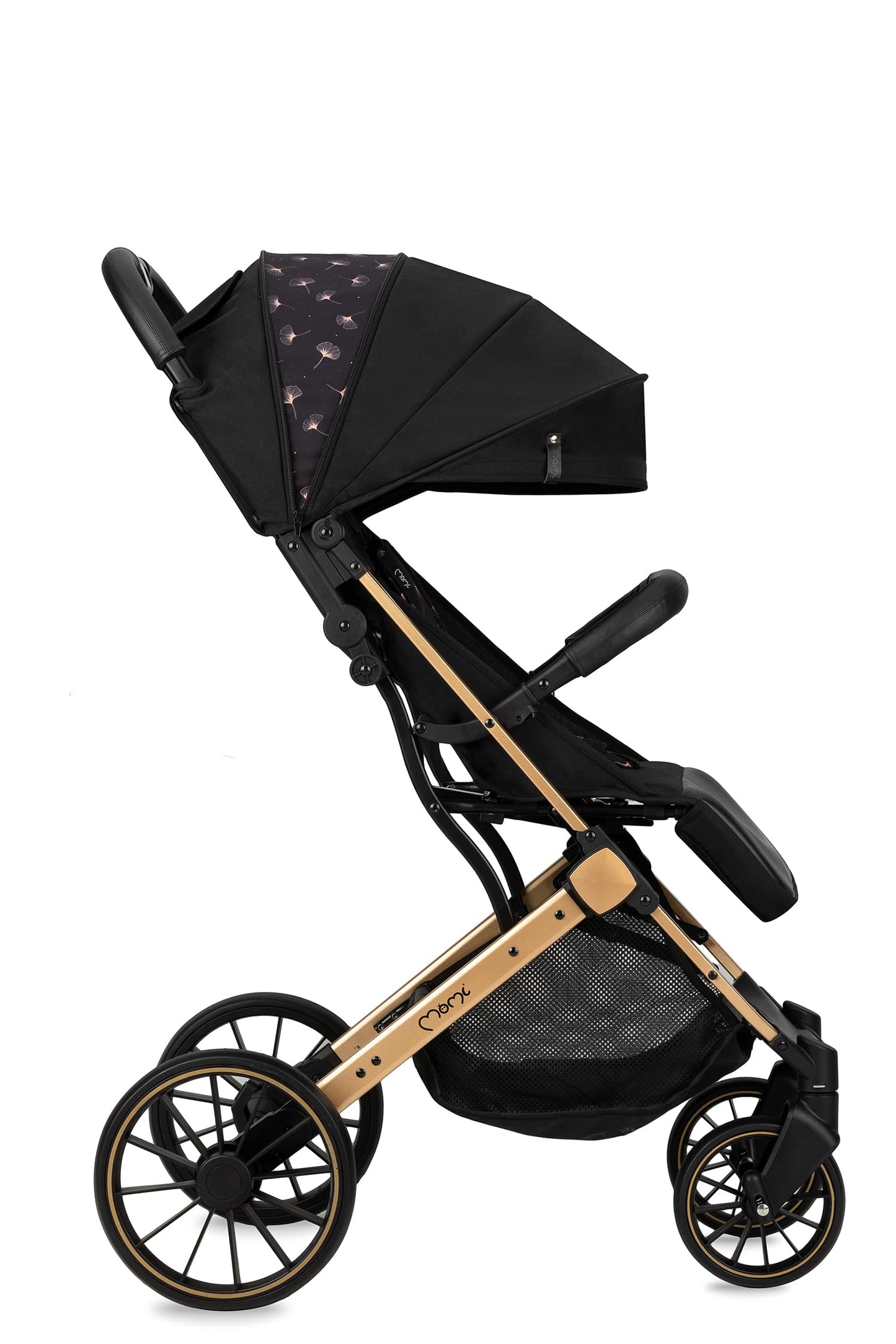 MoMi Estelle Plus Light kergkäru, must, kuni 22 kg