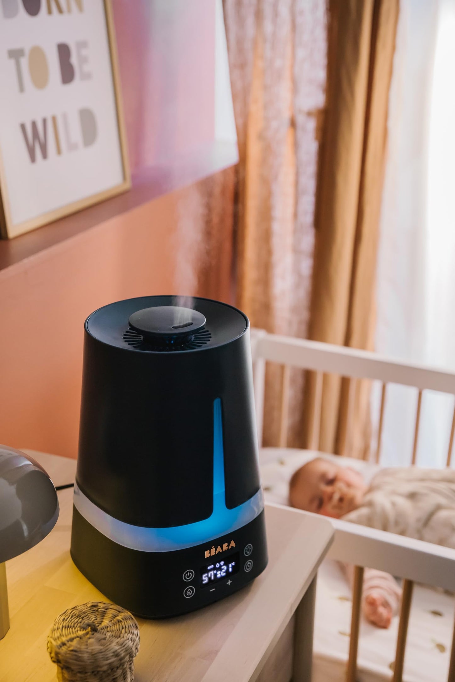 Béaba Zen Air õhuniisuti öövalgustusega, 4 L, sinine
