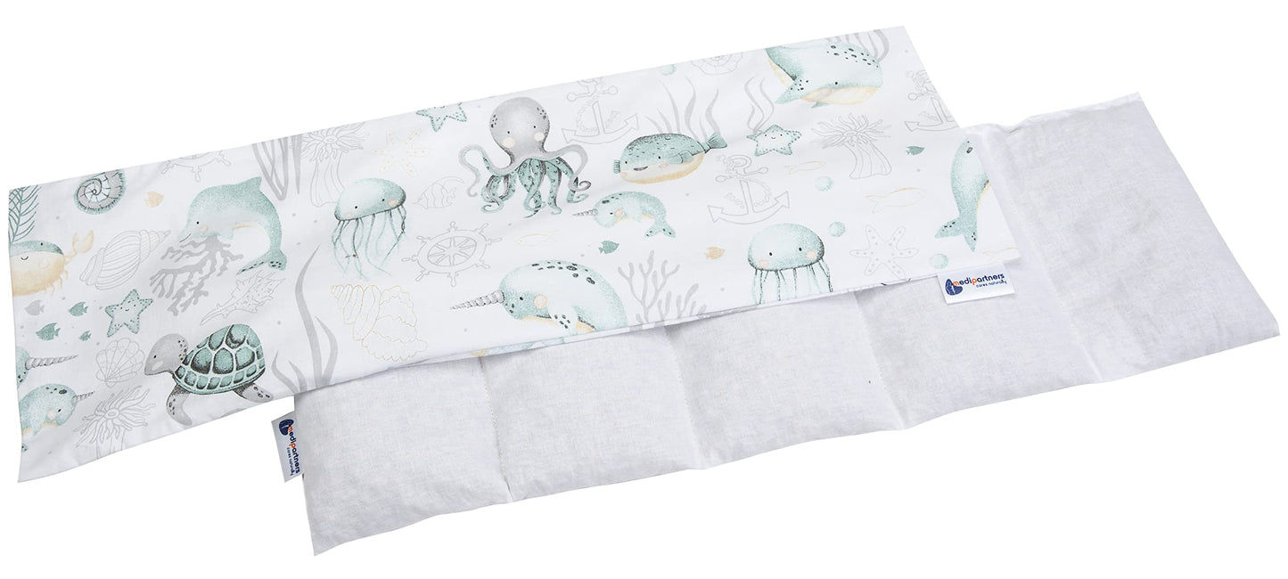 Medi Partners kirsikivi padi 60×20 cm, 800 g, 5-kambriline, eemaldatava puuvillase kattega