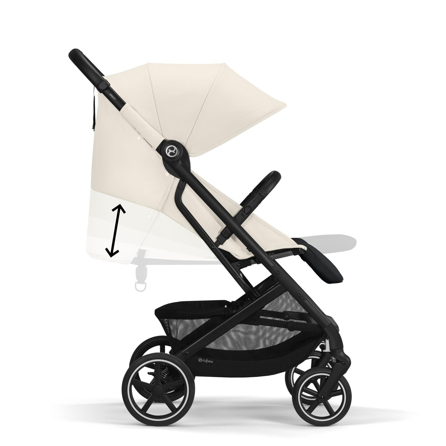 Cybex Beezy Gold jalutuskäru, sünnist kuni 22 kg, Canvas White