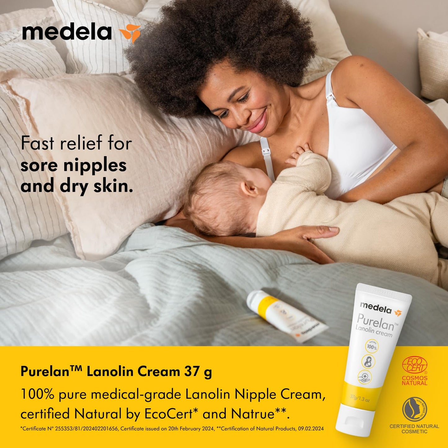 Medela Purelan lanoliinipõhine nibukreem, 37 g