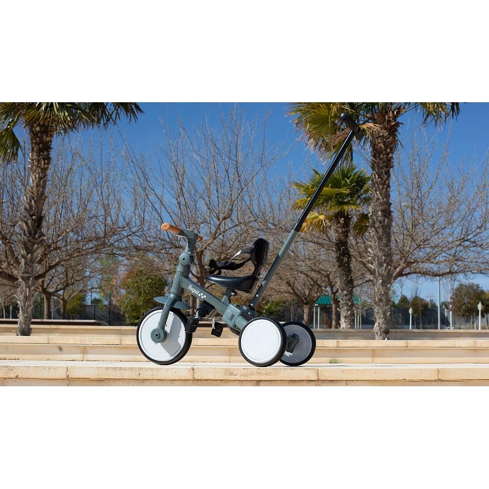 Interbaby 5-in-1 evolutionary tricycle, bluish gray