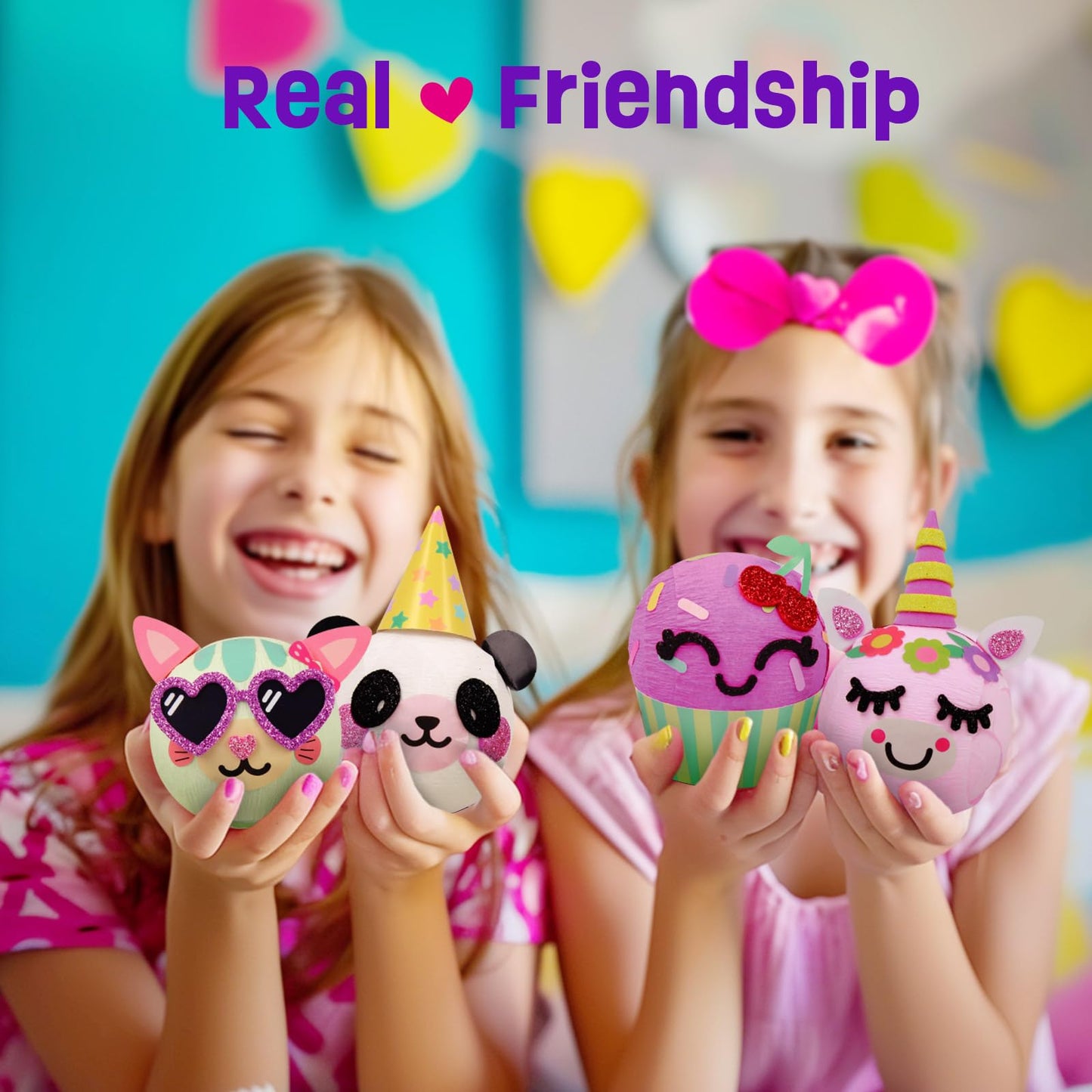 DIY craft kit for children "Surprise Balls", 4 pcs, 4–12 years