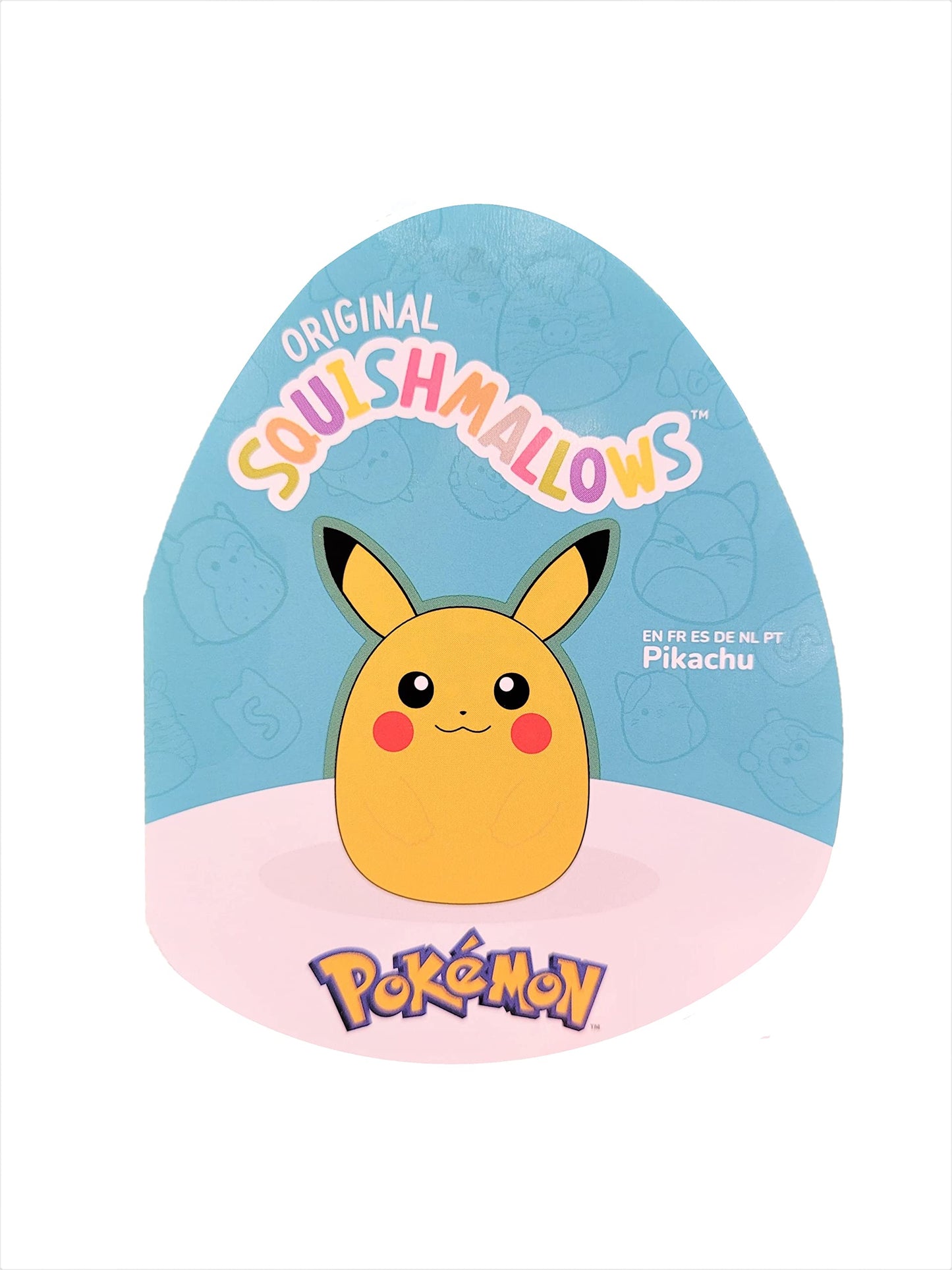 Squishmallows Pokémon Pikachu kaisunukk, 25 cm