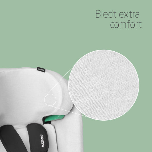 Maxi-Cosi Emerald 360 S orgaanilisest puuvillast istmekate, Natural White