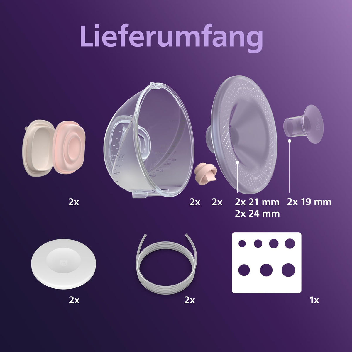 AVENT vabakäe topeltkogumistopsid SCF439/01, valge