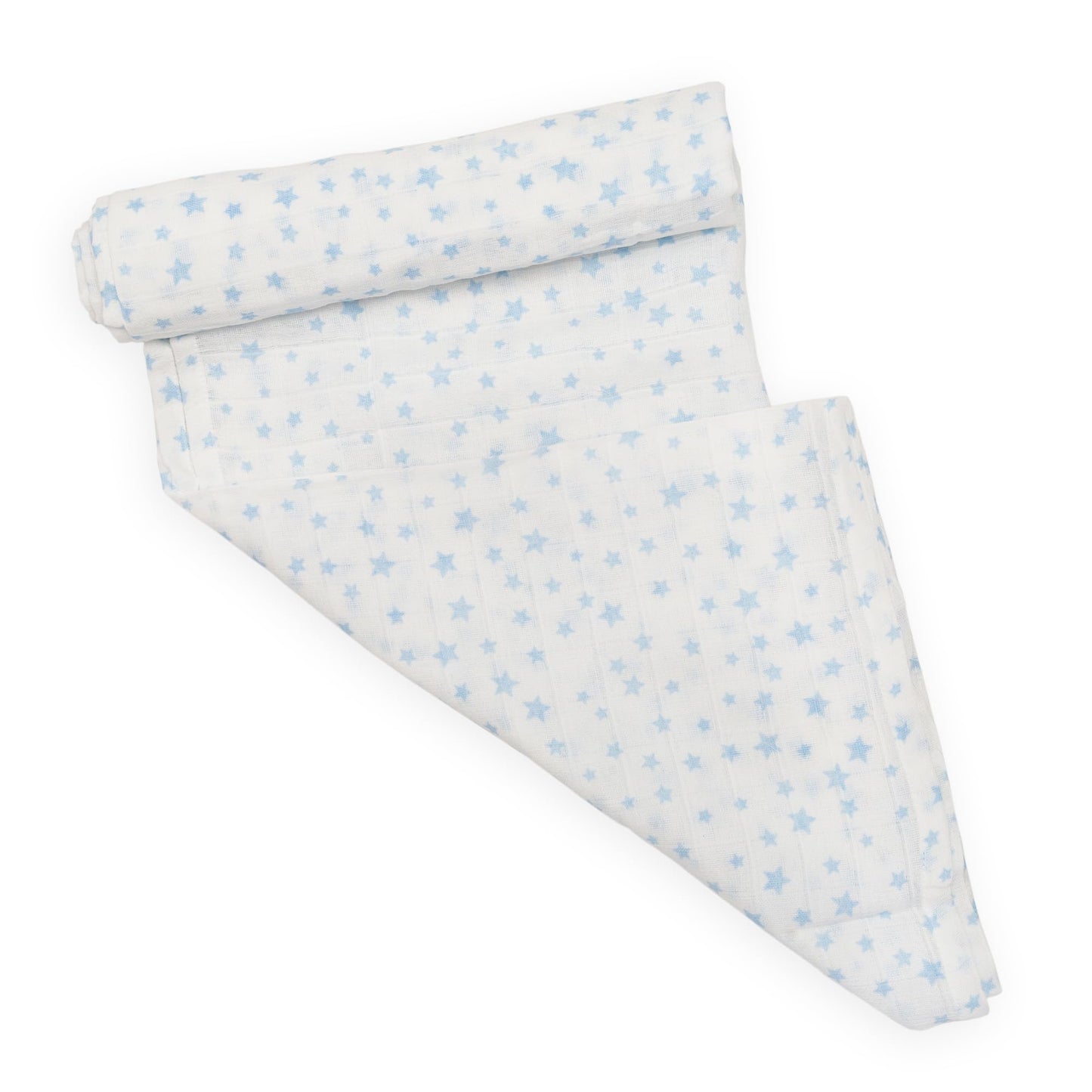 Ti TIN 100% puuvillane musliintekk, hallide tähtedega, 120×120 cm