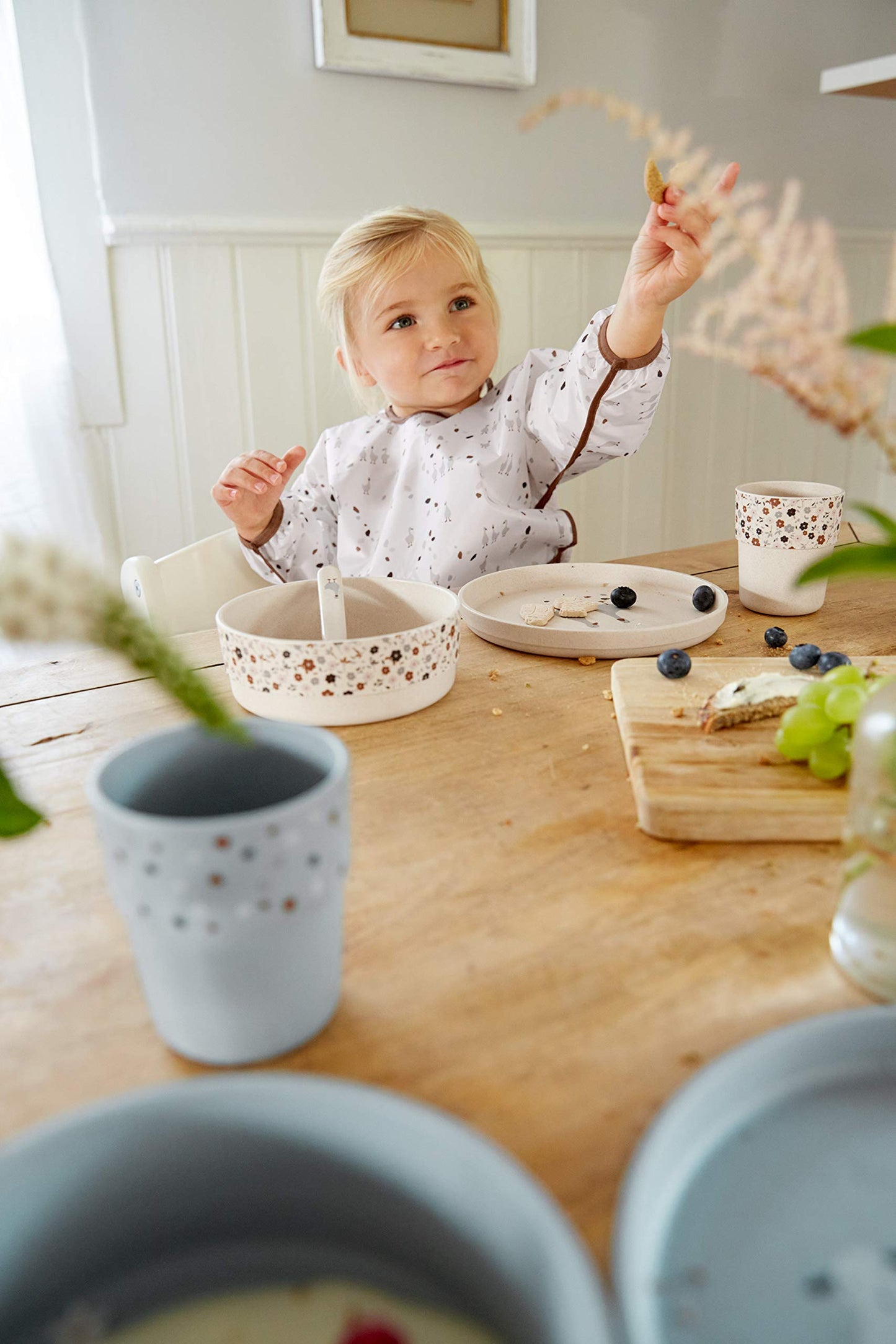 LÄSSIG laste joogitops PP/tselluloosist, Tiny Farmer, sinine