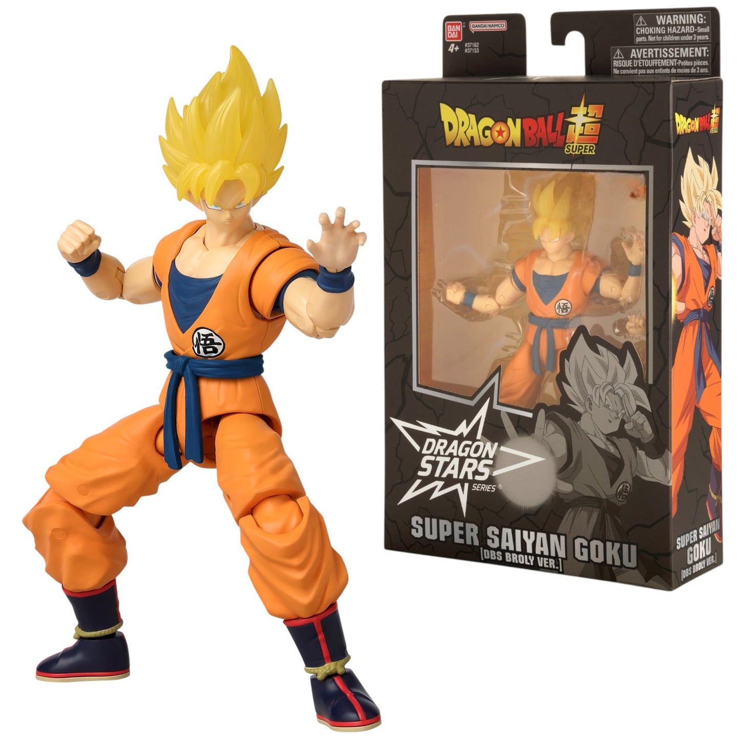 Bandai Dragon Ball “Super Saiyan Goku” figuur – Dragon Stars seeria, 17 cm