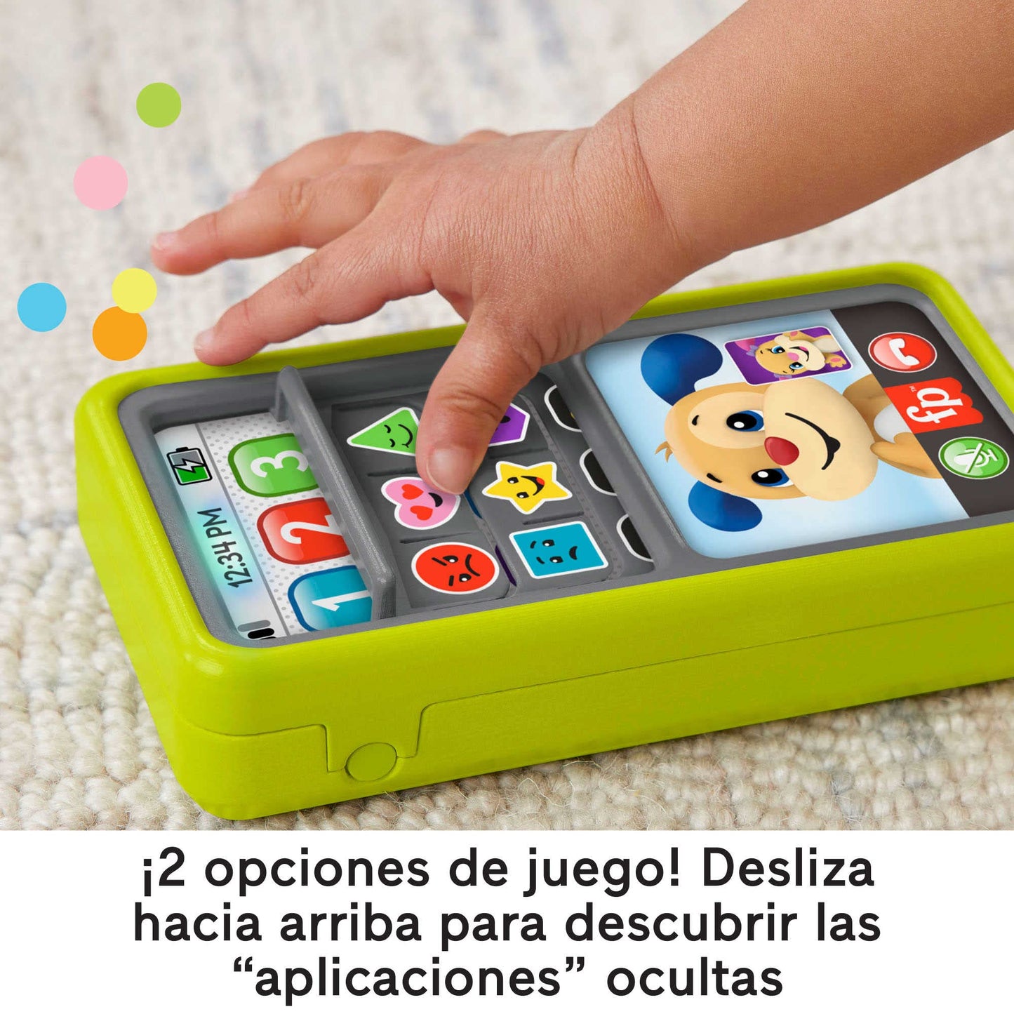 Fisher-Price Laugh & Learn 2-in-1 õpi-nutitelefon, 9–36 kuud