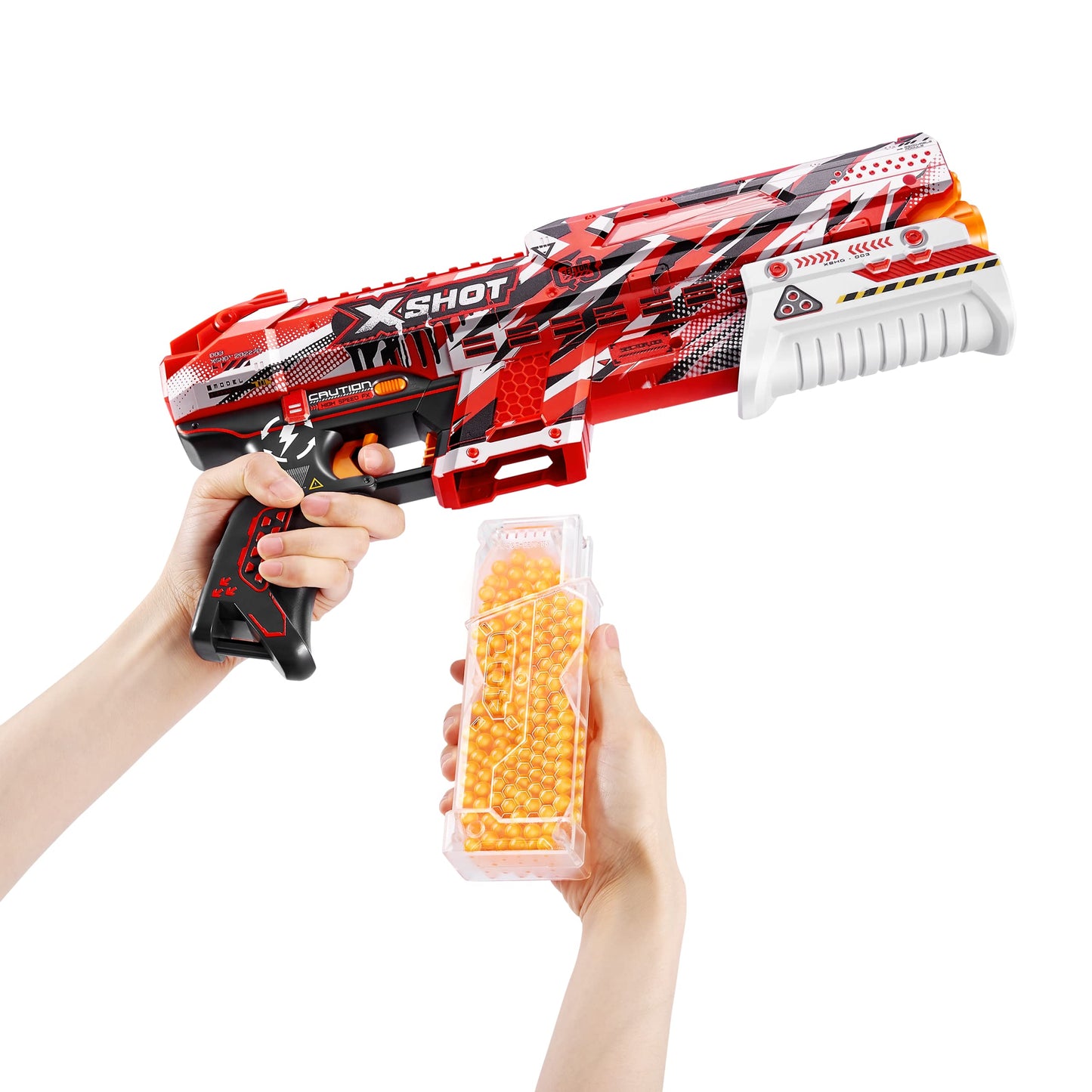XSHOT Hyper Gel Clutch toy gun, manual, with 5000 gel balls, 14+