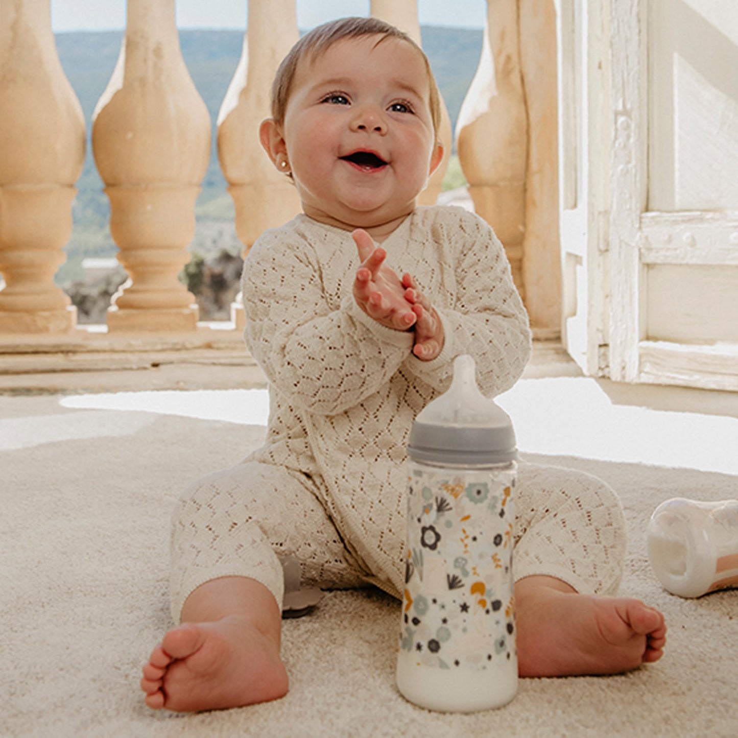 Suavinex 360 ml beebipudel SX Pro silikoonluti ja antikooliku ventiiliga, sinine