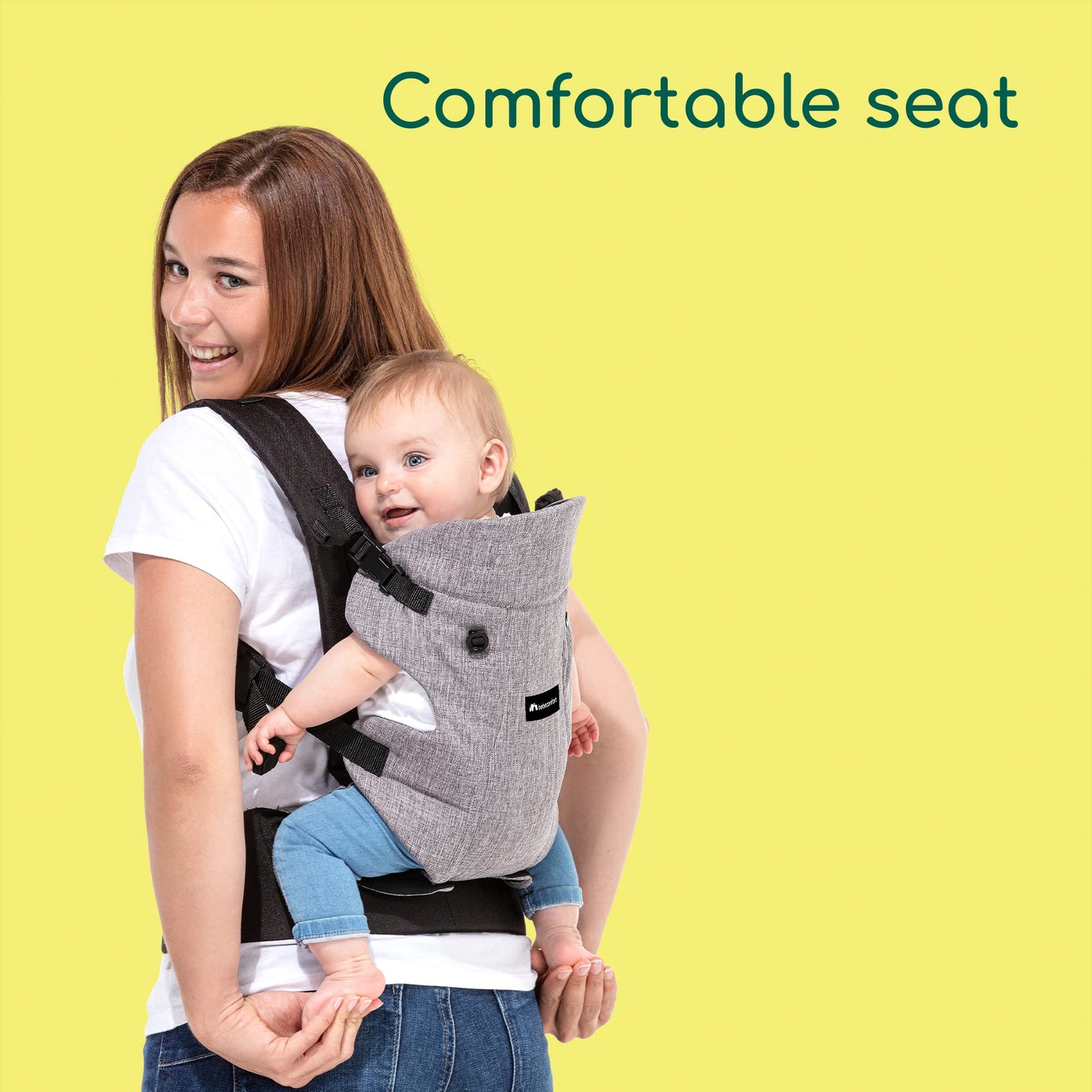 Bebeconfort Go4 beebikandekott, reguleeritav, 0–3,5 a, must/hall
