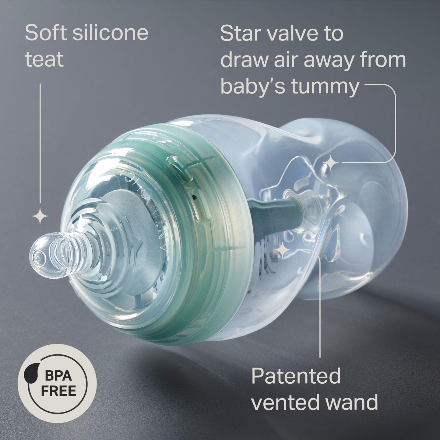 Tommee Tippee Advanced Anti-Colic koolikutevastane lutipudel, 260 ml, 6 tk komplektis