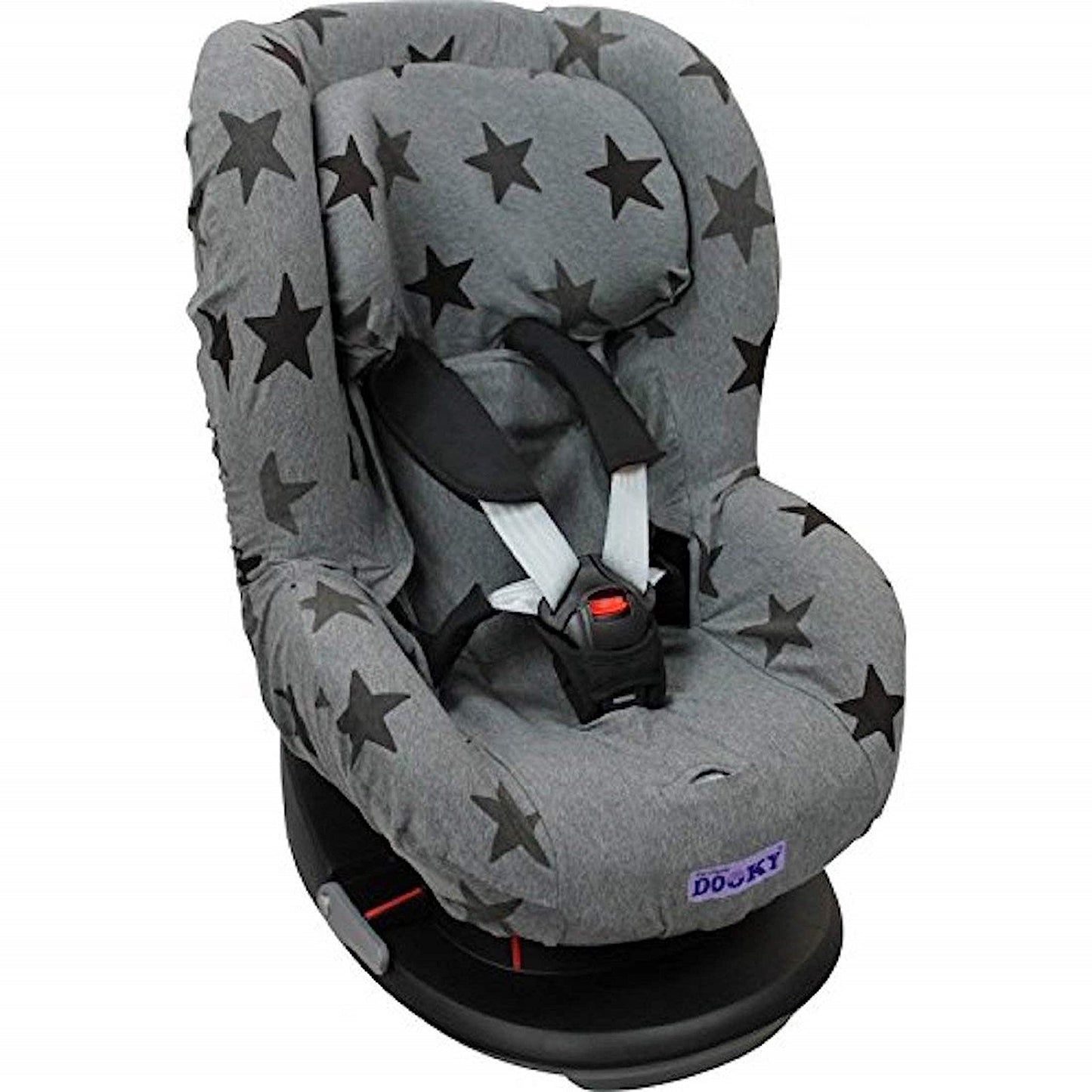 Dooky universaalne turvahälli istmekate eraldi peatoe kattega, hallide tähtedega (9–18 kg, grupp 1+)