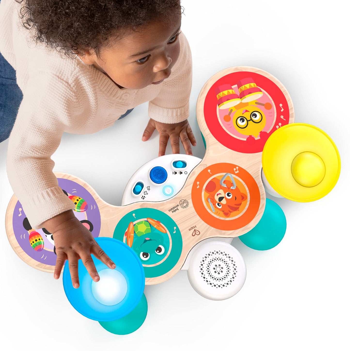 Baby Einstein Together in Tune puidust trummimänguasi, juhtmevaba, alates 12. elukuust