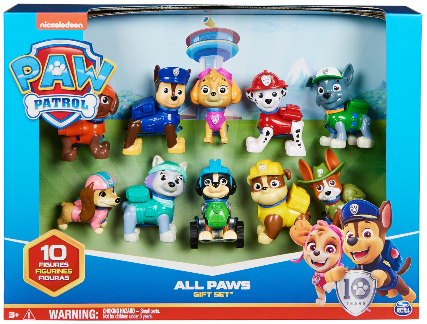 Paw Patrol “All Paws On Deck” figuurikomplekt – 10 kogutavat tegelast