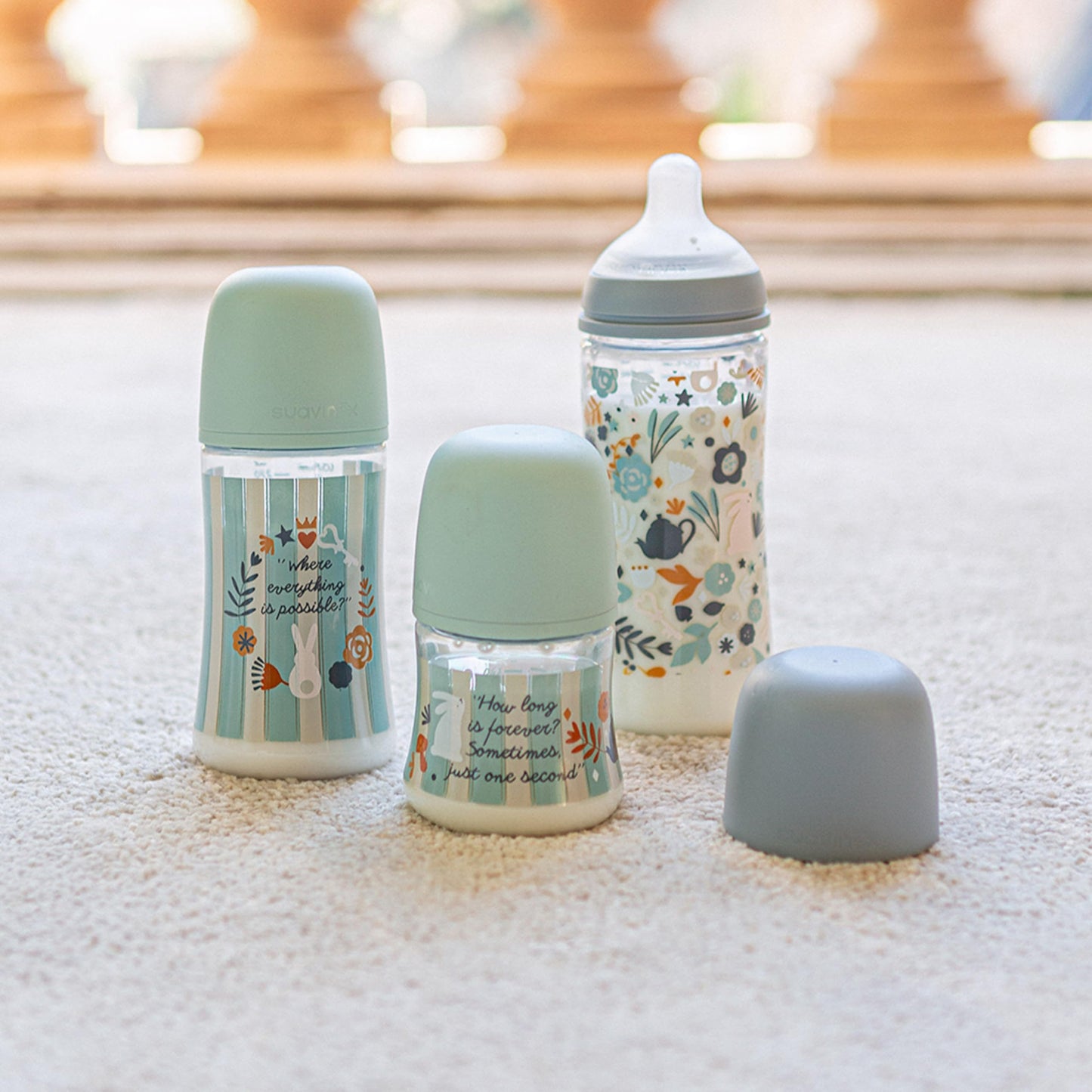 Suavinex 360 ml beebipudel SX Pro silikoonluti ja antikooliku ventiiliga, sinine