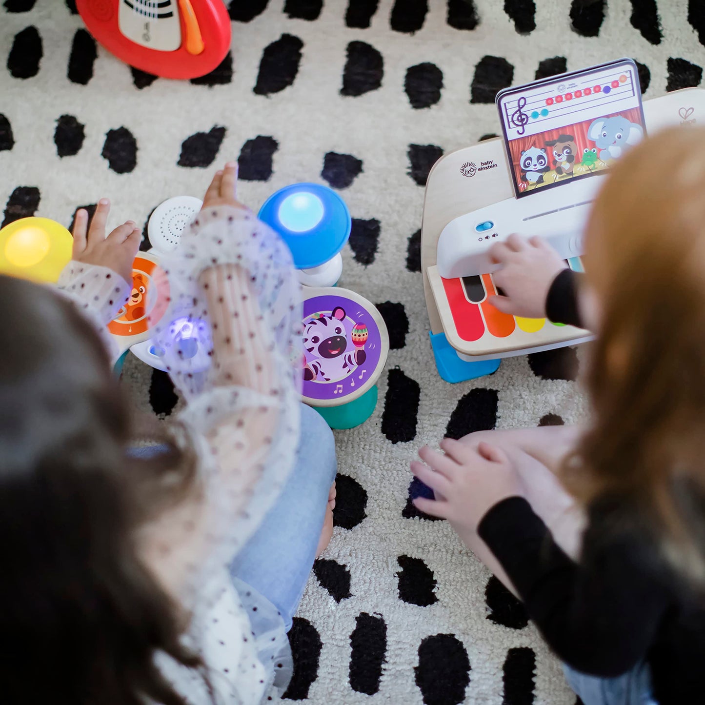 Baby Einstein Together in Tune puidust trummimänguasi, juhtmevaba, alates 12. elukuust