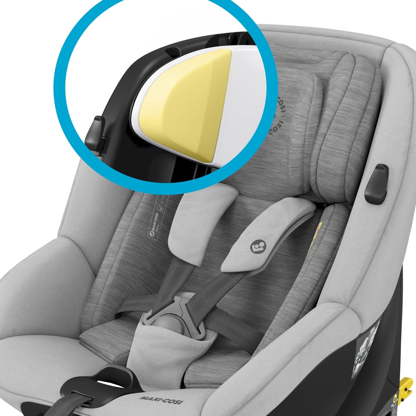 Maxi-Cosi Mica i-Size 360° pöörlev turvatool 0–4 a (40–105 cm), Authentic Grey