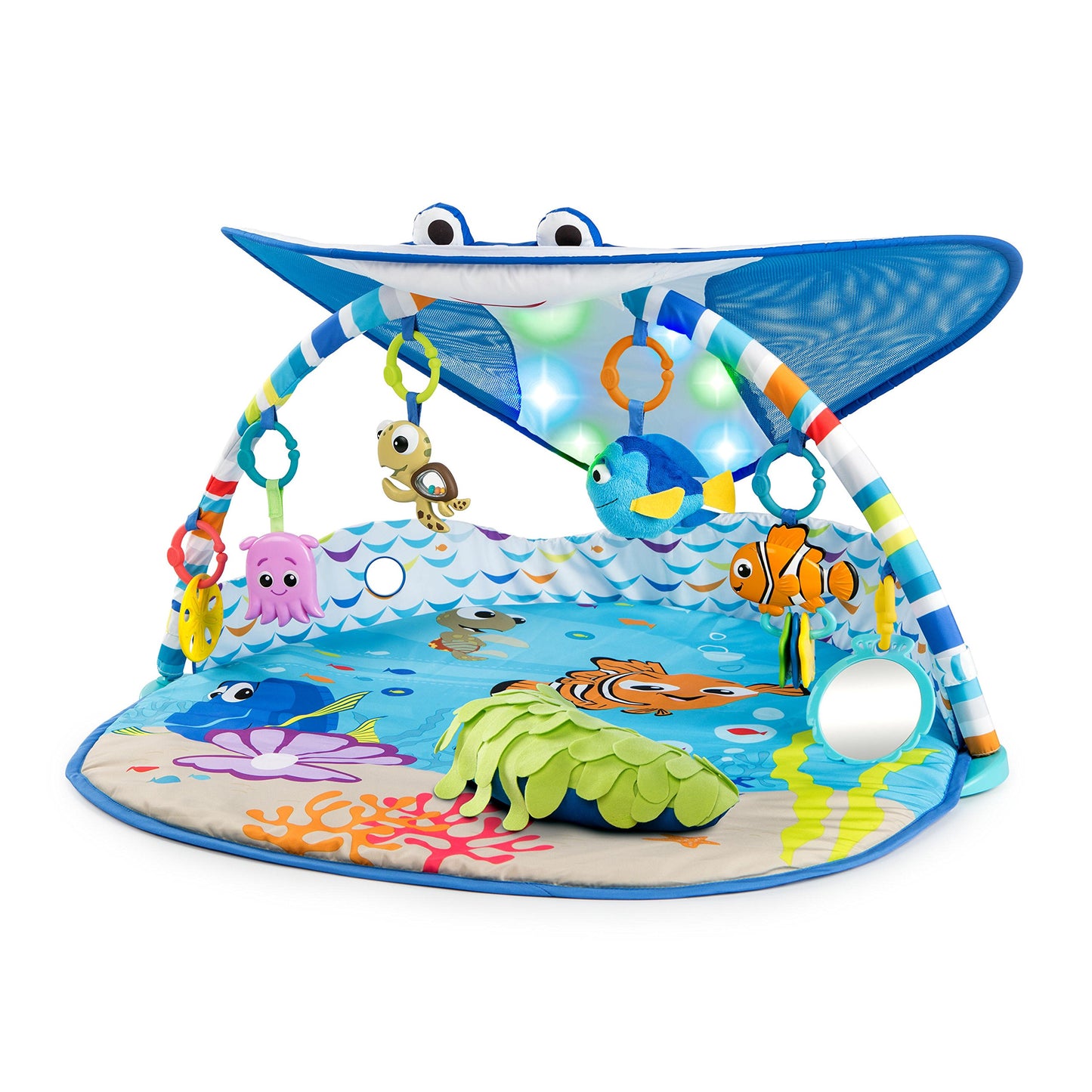Bright Starts Disney Baby Finding Nemo Mr. Ray play mat and activity center