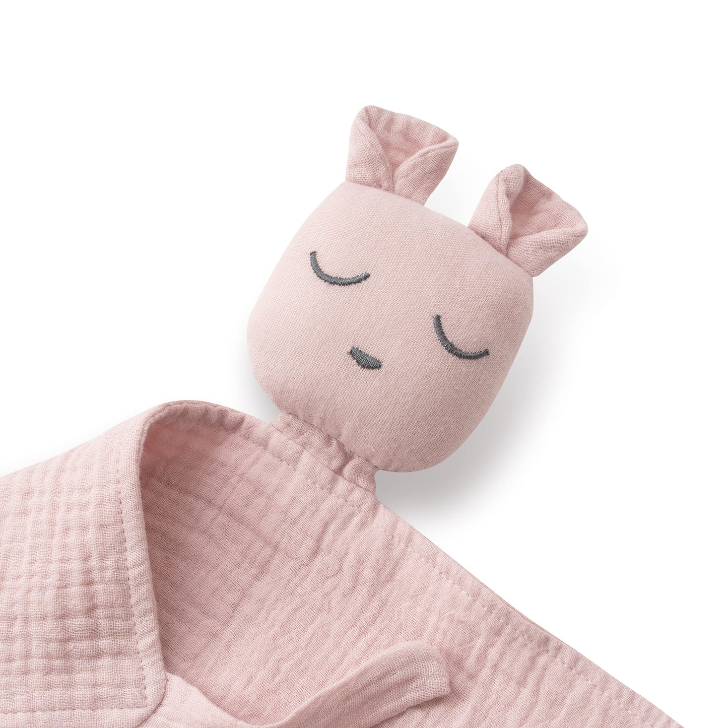 Interbaby kinkekomplekt: doudou kaisumänguasi, beebipõll ja närimisrõngas, roosa
