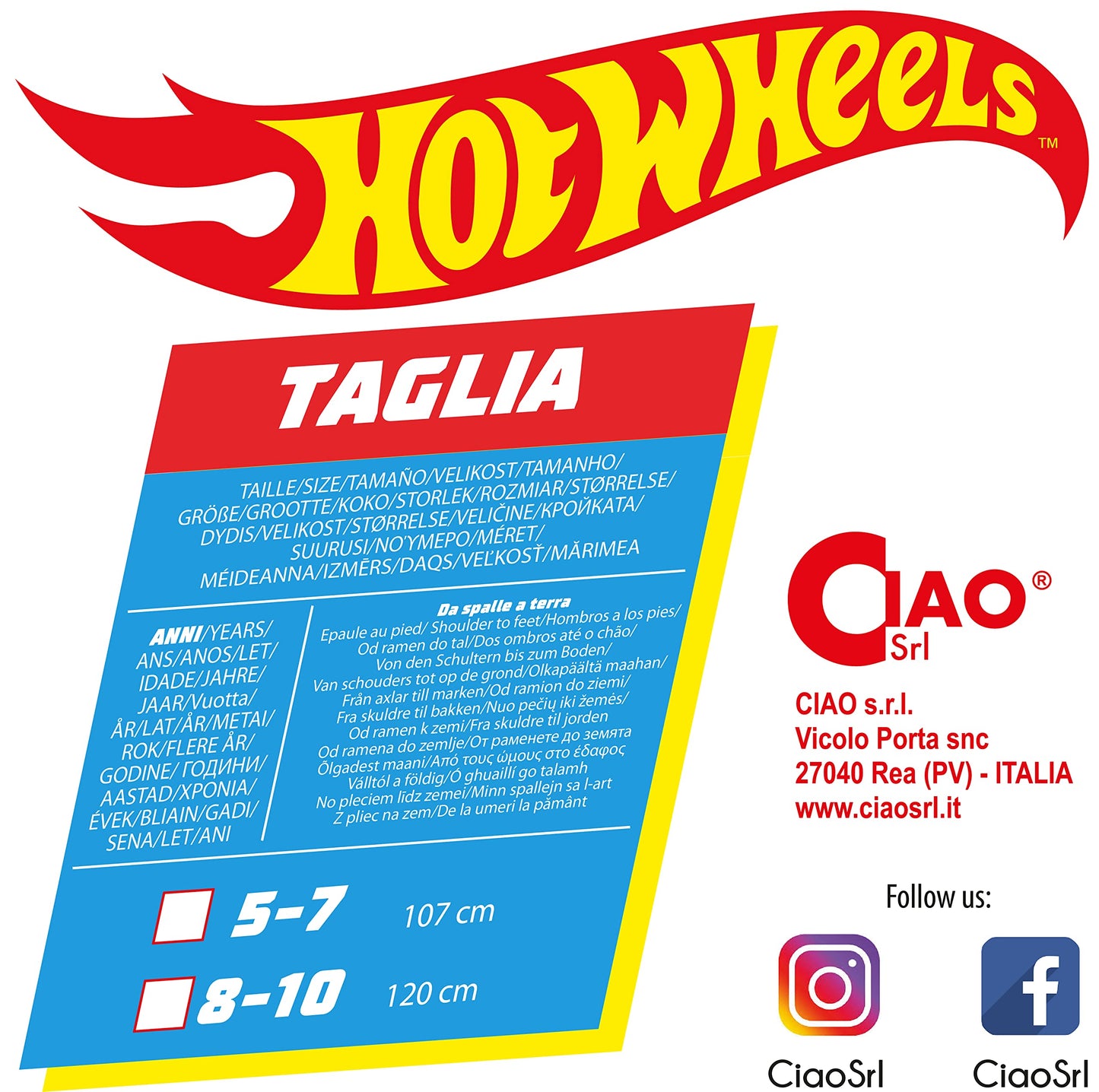 Hot Wheels official racer costume, 5–7 years