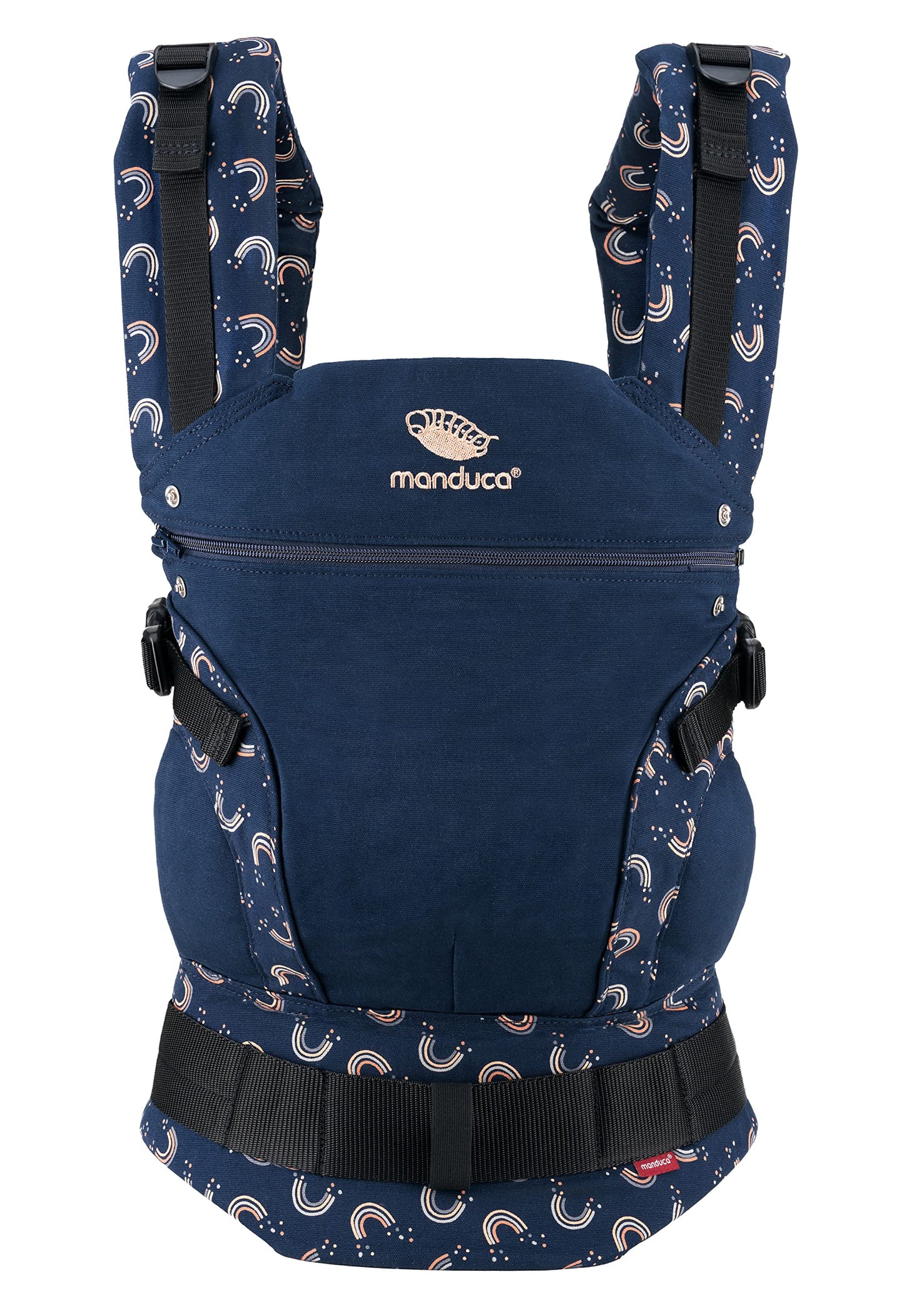 manduca First beebi kandekott – sünnist kuni 20 kg, Rainbow Night