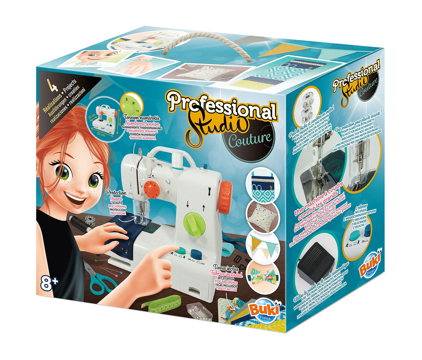 BUKI Professional Studio children's sewing machine (model 5410)
