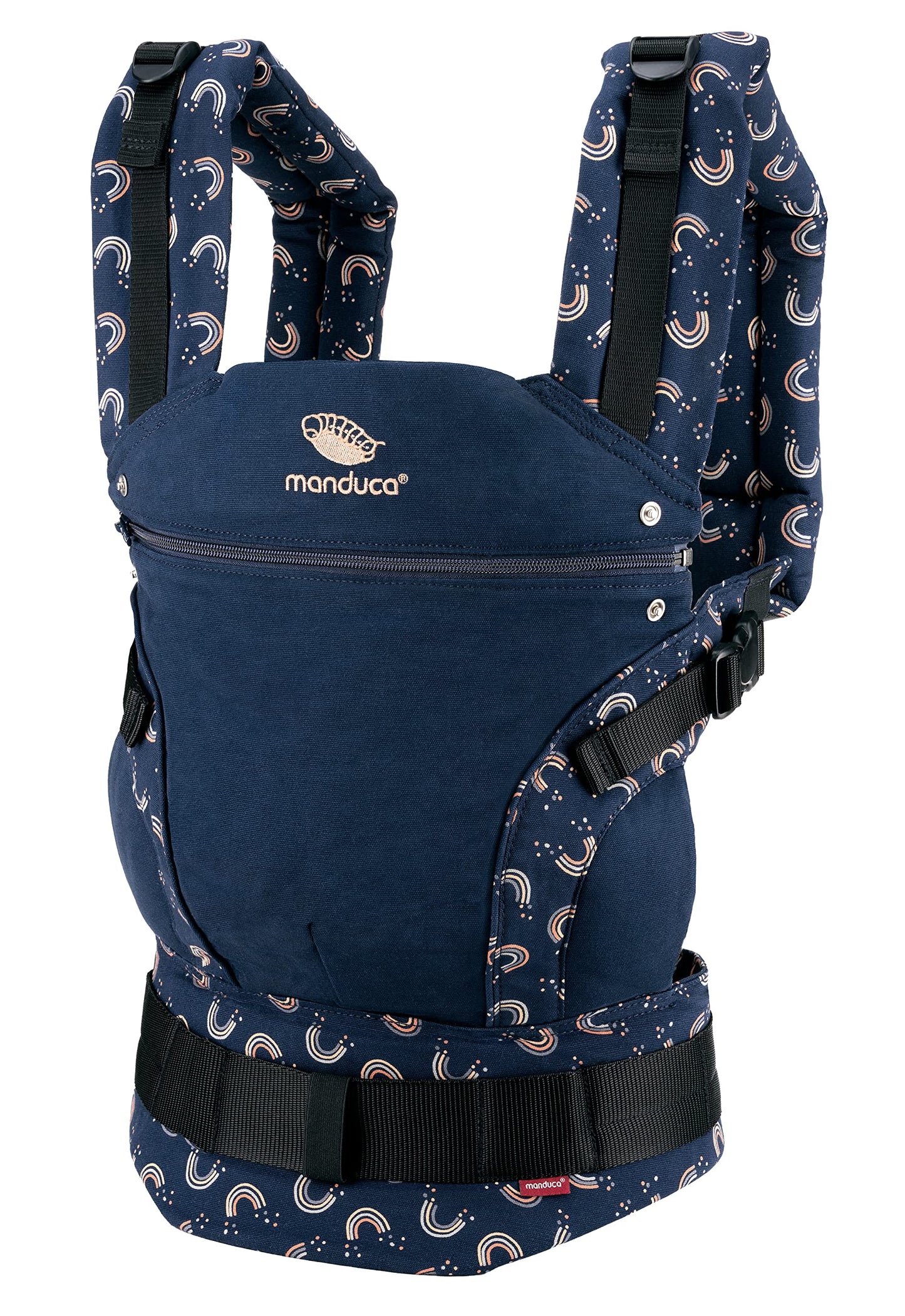 manduca First beebi kandekott – sünnist kuni 20 kg, Rainbow Night