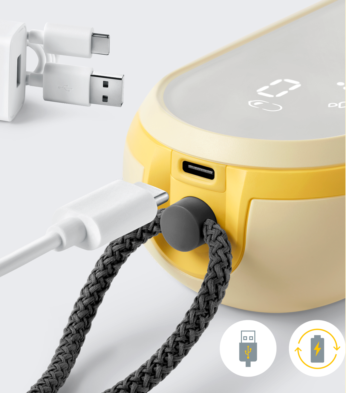 Medela Freestyle käed-vabad topelt elektriline rinnapump, rakendusega ühendatav