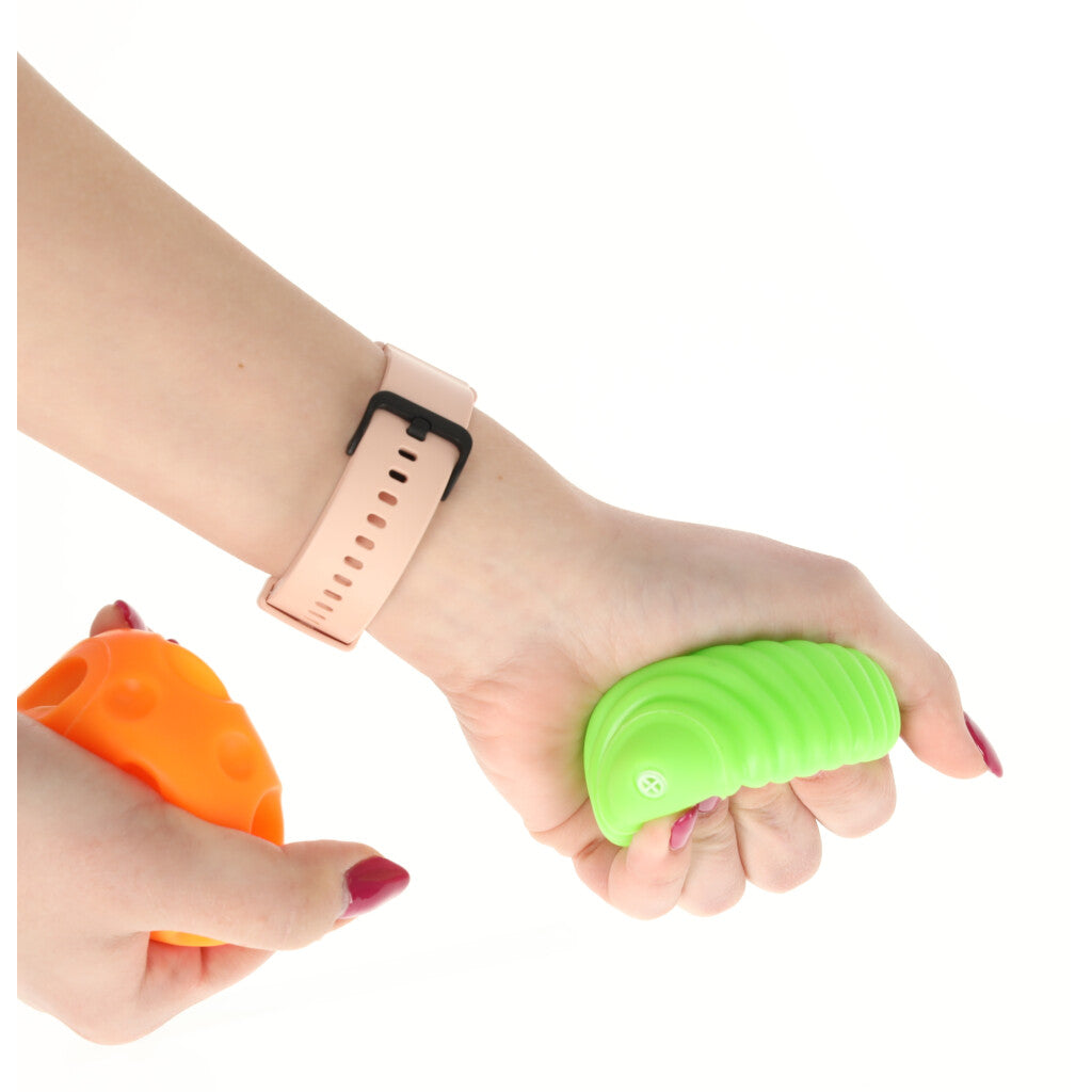 Sensoorse tekstuuriga pallide komplekt beebile (6 tk)