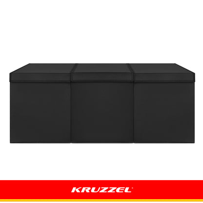 Kokkupandav mänguasjakast 132 l, must (Black)