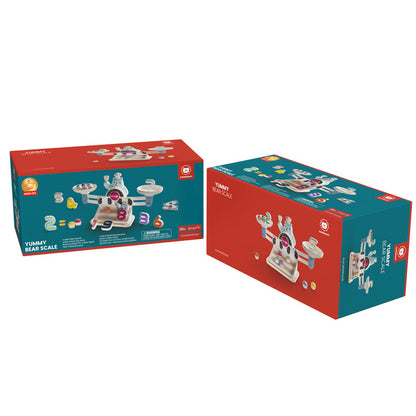 Topbright Yummy Bear matemaatikamäng, kaalud koogikeste ja numbritega (3+)
