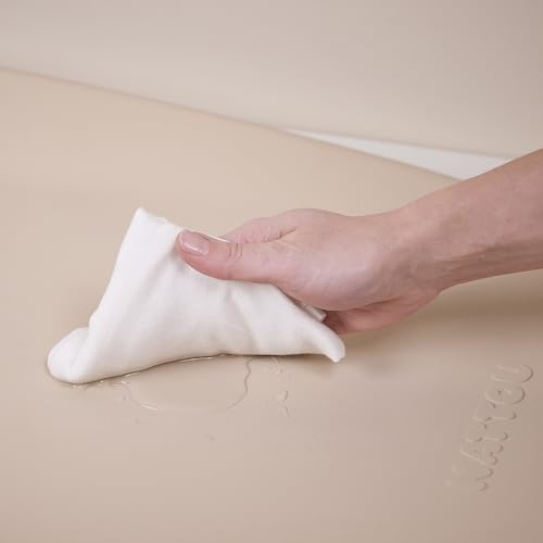 Nattou Premium Soft vahust mähkimisalus 50 × 70 cm, veekindel ja ergonoomiline, beež