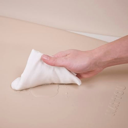 Nattou Premium Soft vahust mähkimisalus 50 × 70 cm, veekindel ja ergonoomiline, beež