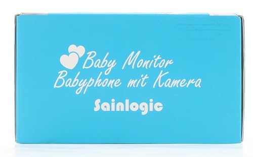 Sainlogic 1080P beebimonitor 5-tollise ekraani ja pööratava kaameraga